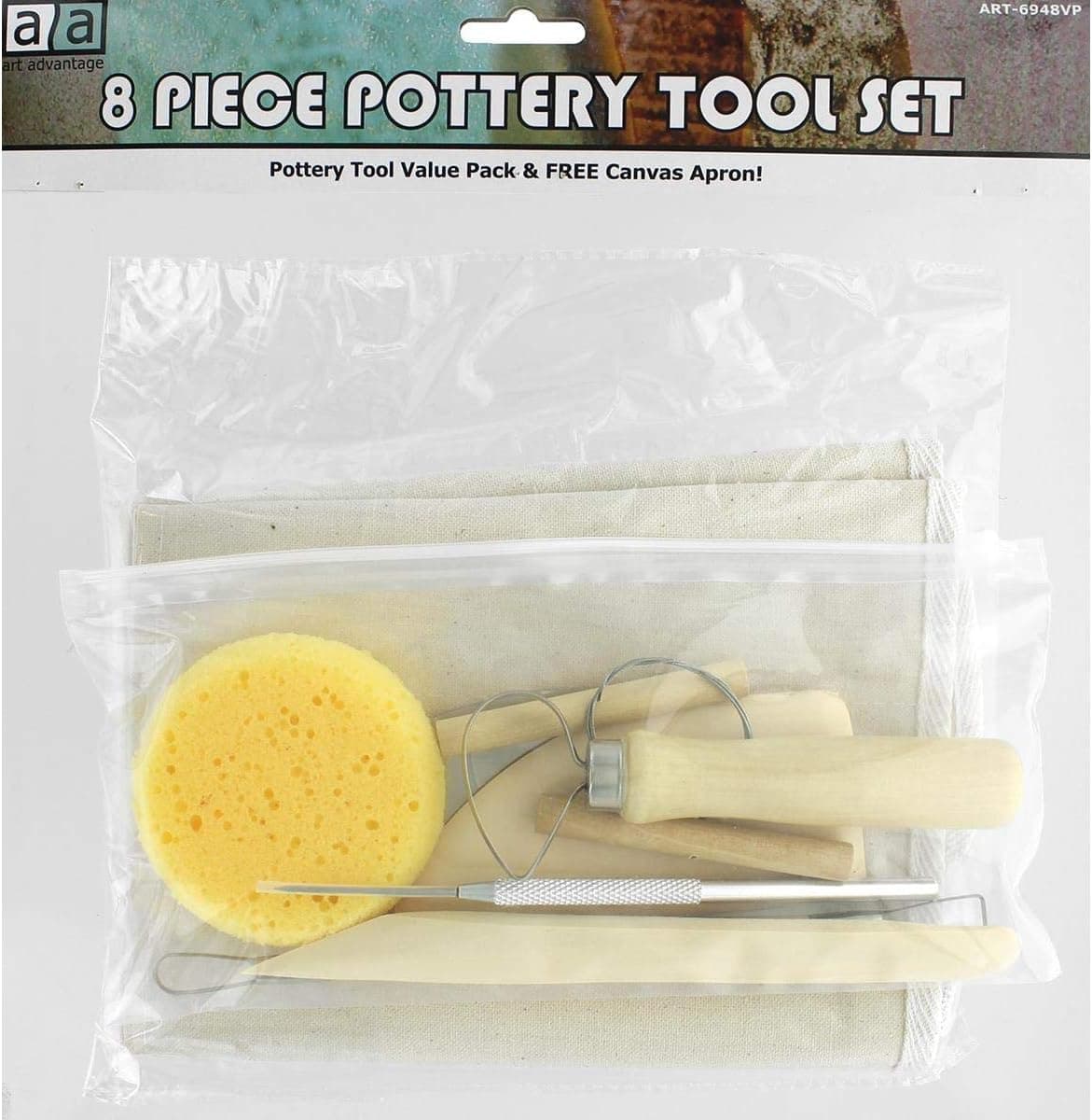 Art Advantage Pottery Tool Kit and Apron