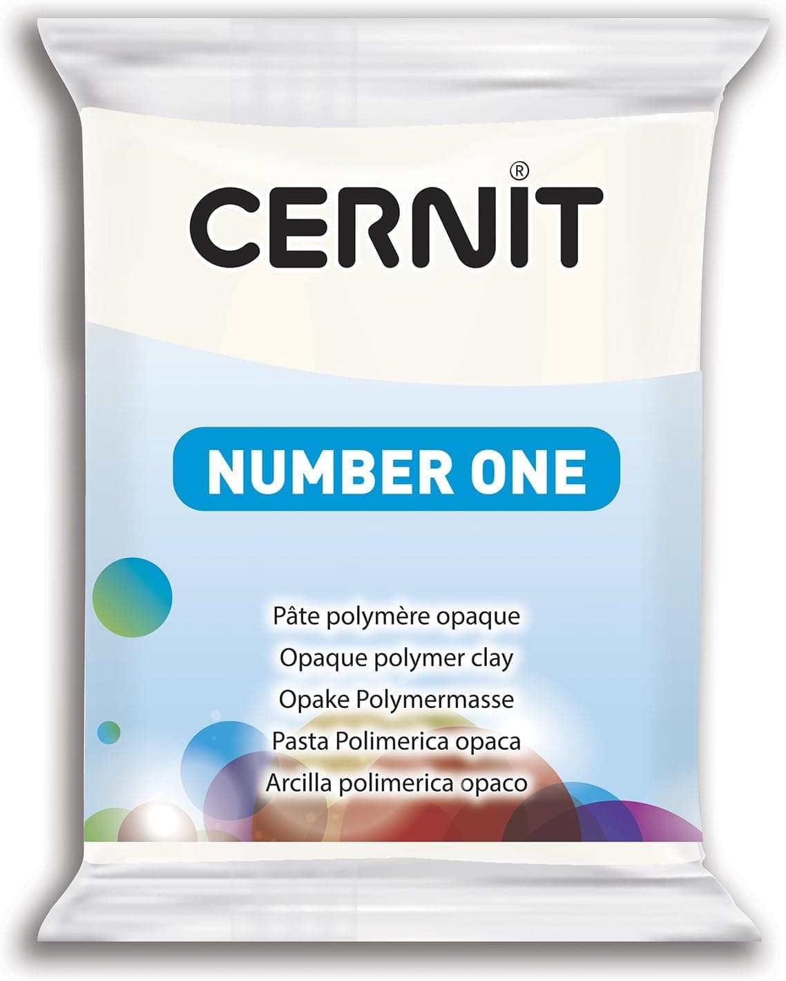 CERNIT 1-Piece Clay CERNIT N1 56 G Opaque White
