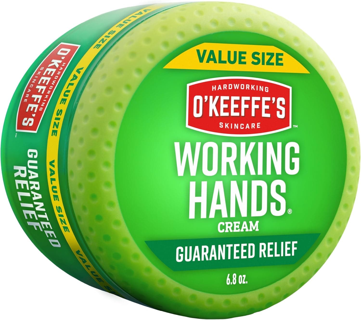 O'Keeffe's Working Hands Hand Cream for Extreme Dryness, 6.8 oz Value Size Jar