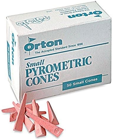 Orton Pyrometric Cones For Monitoring Ceramic Kiln Firings - Cone 05 (1 Pkg/50)