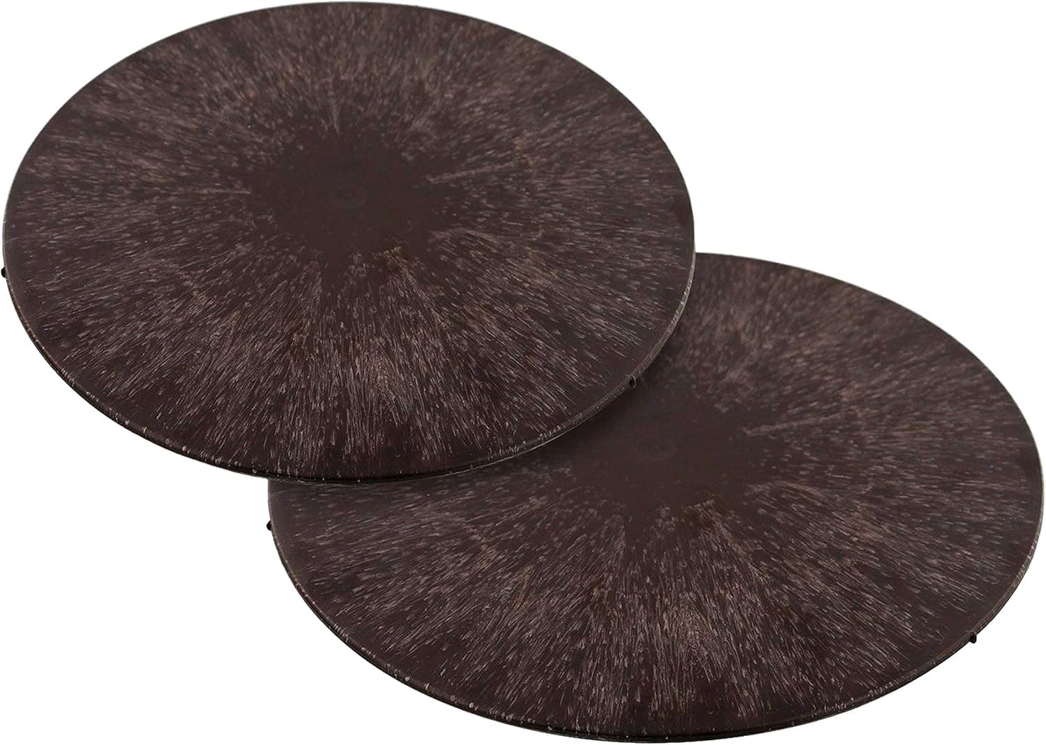 U.S. Art Supply - 11" Round Plastic Pottery Wheel Bats, Set of 2 - Durable, Balanced Bat for Spinning Clay & Making Ceramics