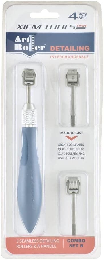 Xiem Art Roller Detail Set B with Interchangeable Handle