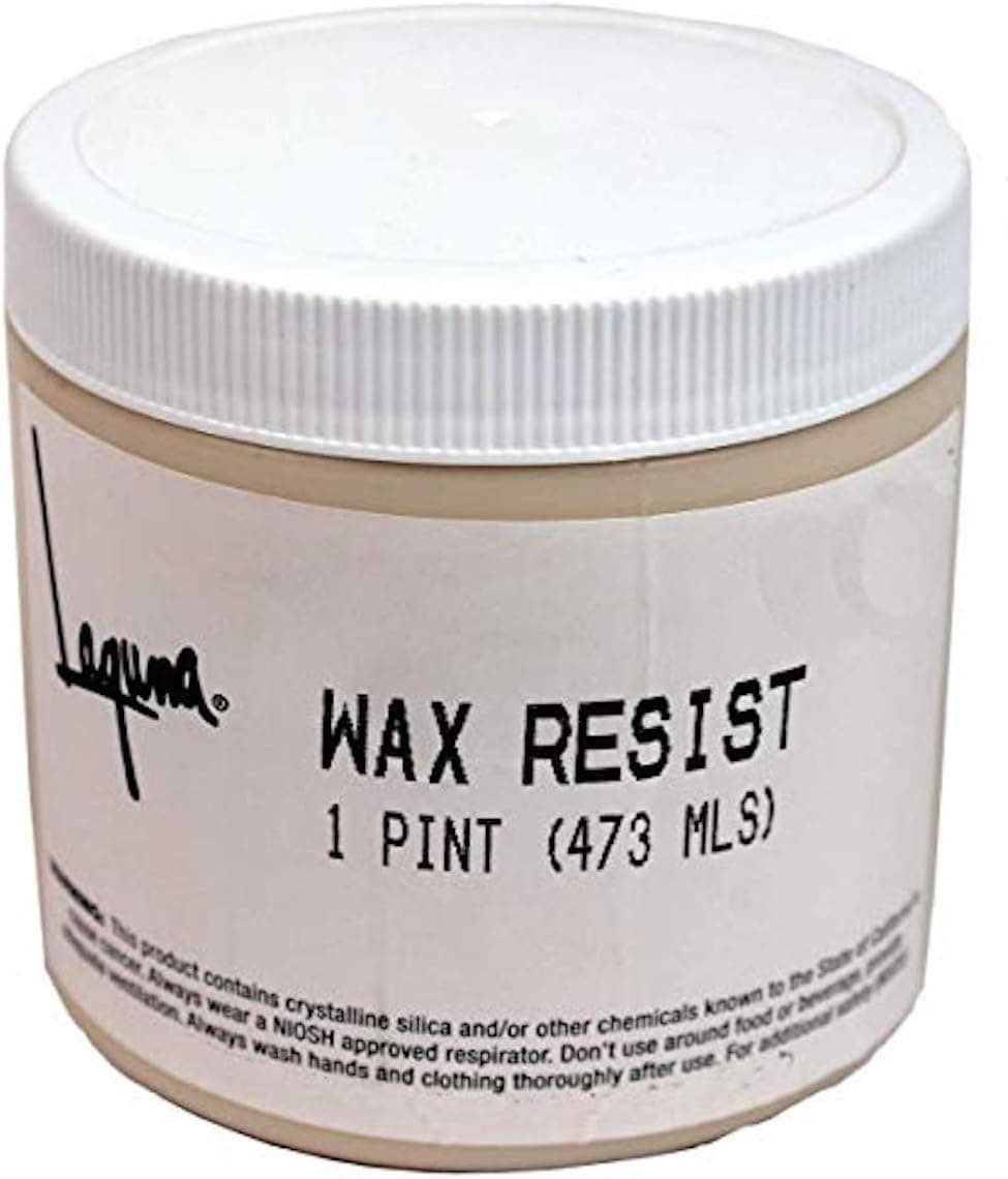 Wax Resist for Pottery by Laguna Clay Company