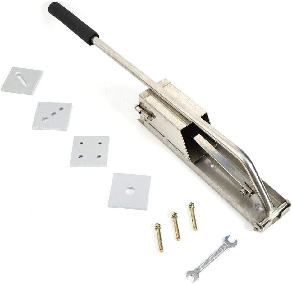 TFCFL Clay Extruder Wall Mounted Stainless Steel Clay Extruder Mud Clay Tool Machine for Pottery and Ceramics Tools 4-Layer Mold