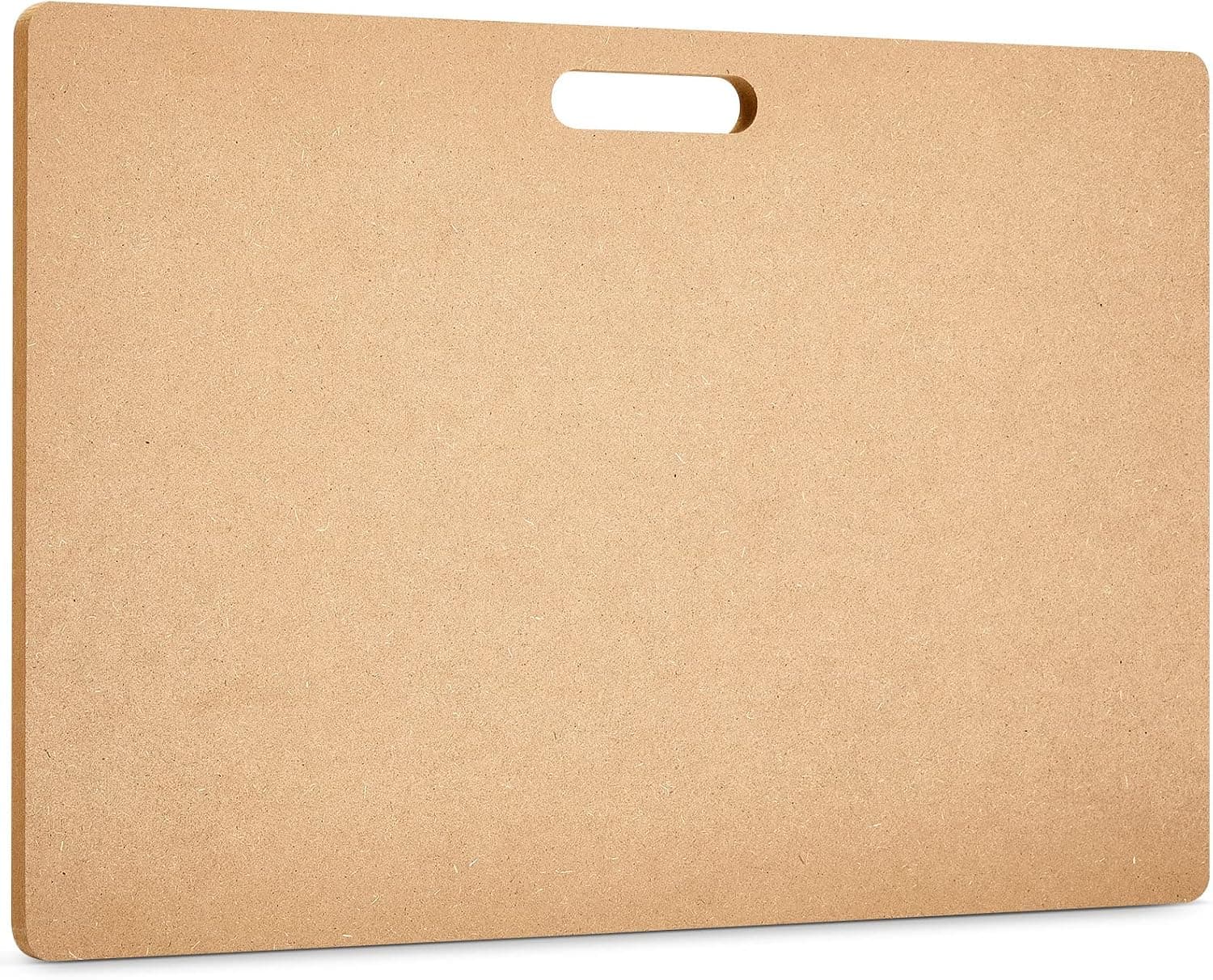 BBTO Portable Wooden Clay Wedging Board with Built-in Handle, 18 x 12 Inch (1 Piece)