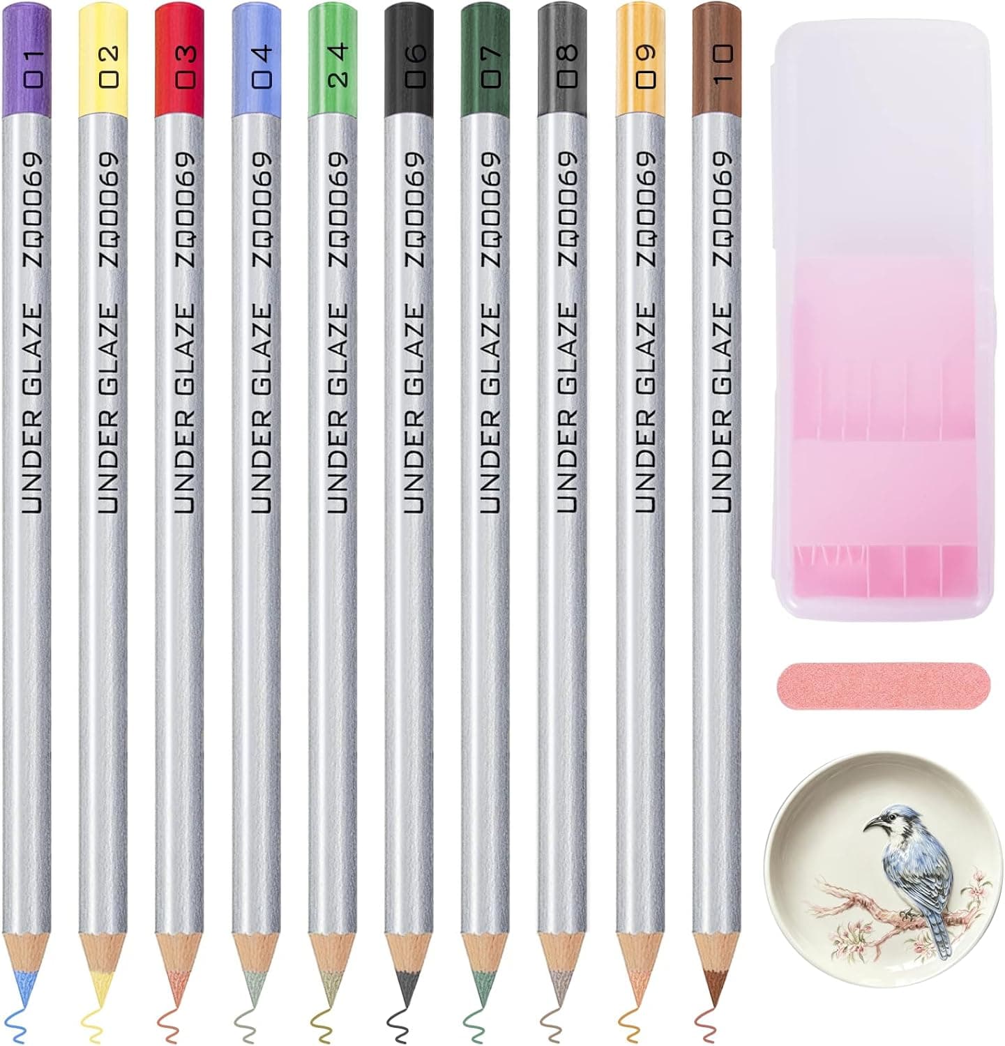 Best Underglaze Pencils: Draw Fine Ceramic Detail on Bisque