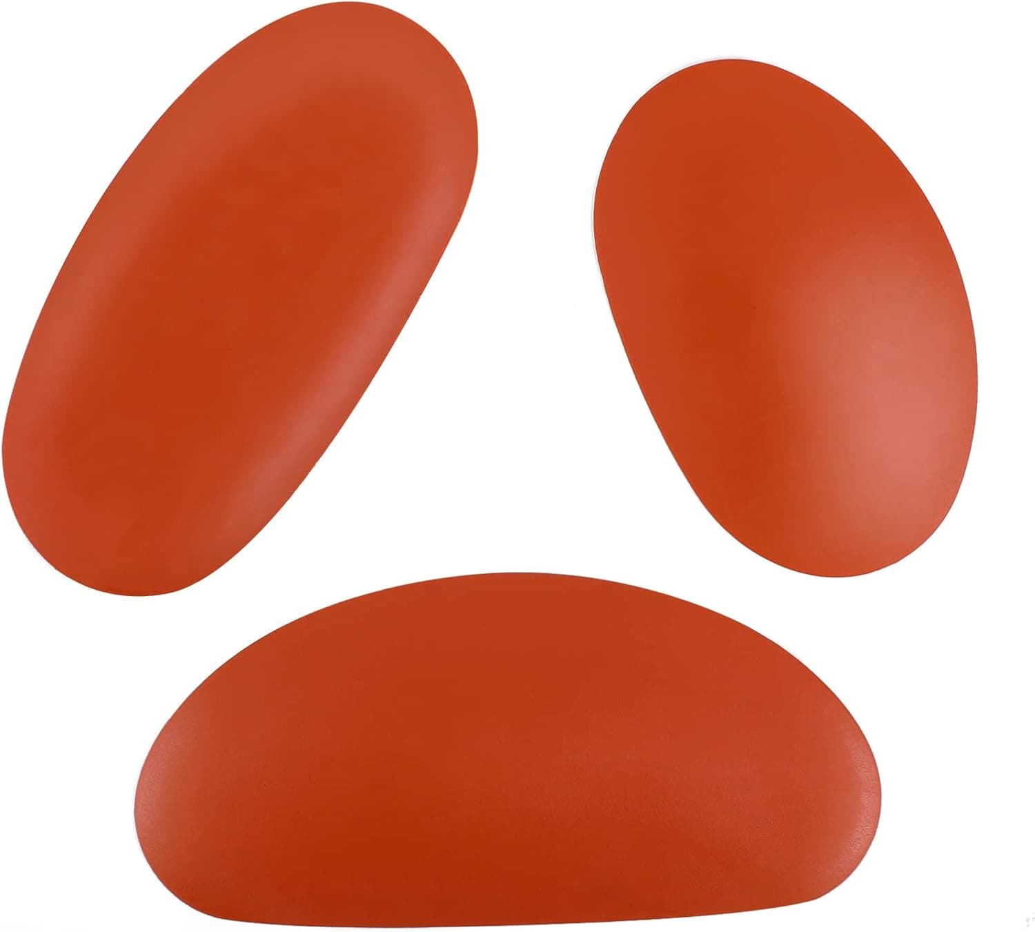 Soft Pottery Ribs, 3Pcs Rubber Rib Tool for Pottery, Silicone Pottery Clay Tools and Supplies, 3 Sizes