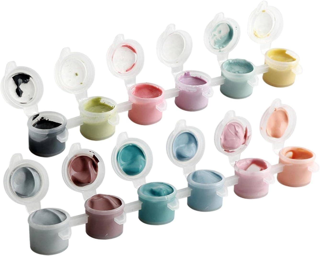 Underglaze Color Pigment Set 24 Colors Ceramic Pigments Pottery Glaze Painting - Style A